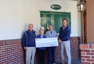 Ed Hoard Golf Shop Sign Unveiling Courtesy of Georgia PGA