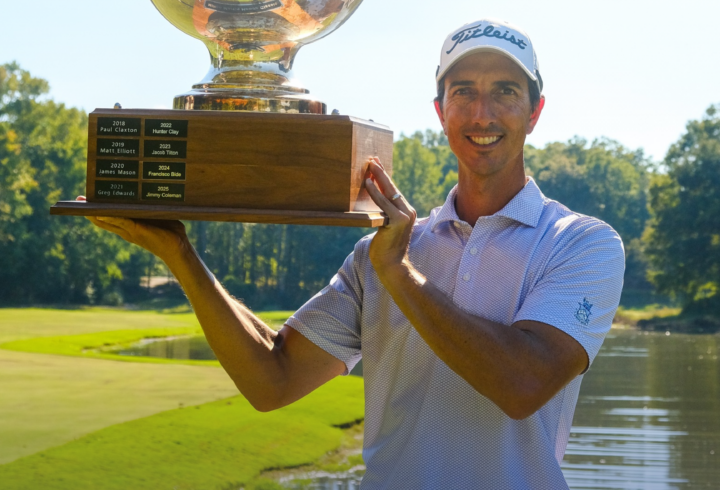 Francisco Bide Caps Remarkable Season with Second Rolex Georgia PGA Player of the Year Title